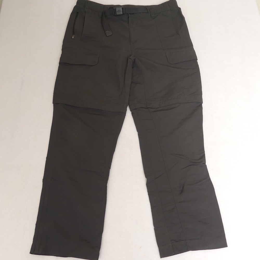 The North Face Convertible Belted Cargo Pants Men's Large 36x32 Hiking Outdoors